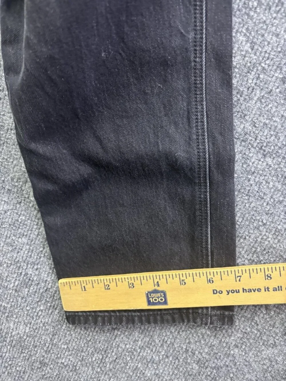 American Eagle Mom Jeans Womens 10 Black High Rise Distressed Strigid‎ 30x28.5